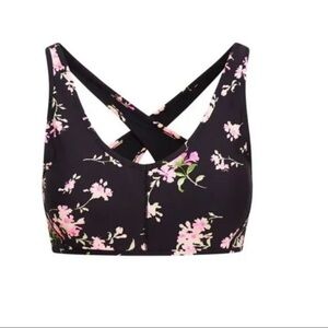 LoveShackFancy Black Floral Top